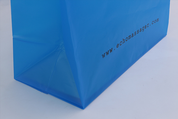 藍(lán)色手提PO禮品塑料袋