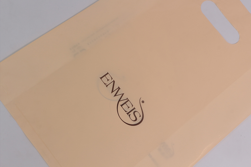 淺黃色購物PE平口袋