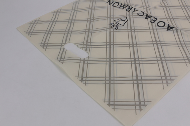 米色PO平口服裝袋