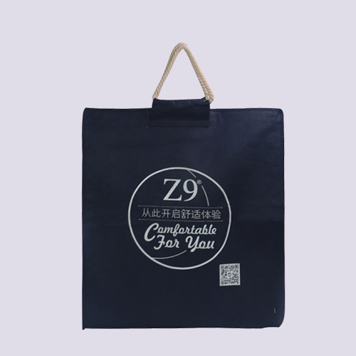 藍色手提收納防塵環(huán)保袋定做