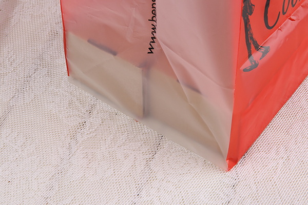 紅色PO手提購(gòu)物膠袋